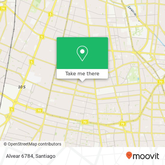 Alvear 6784 map