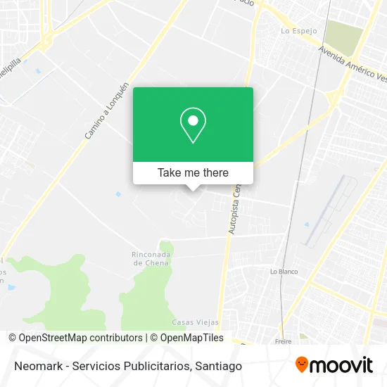 Neomark - Servicios Publicitarios map