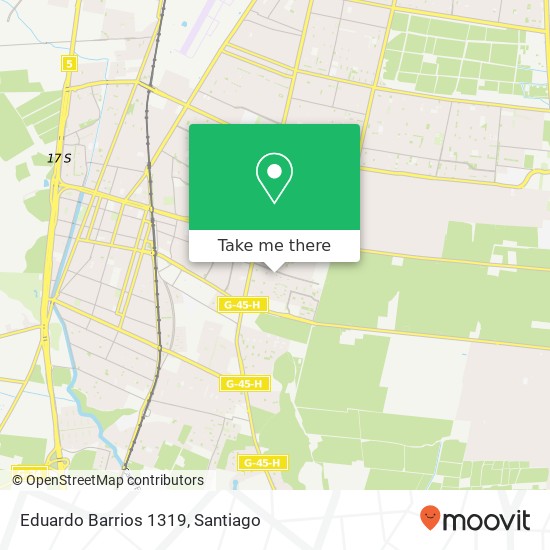 Eduardo Barrios 1319 map