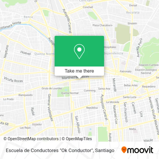 Escuela de Conductores "Ok Conductor" map