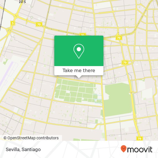 Sevilla map