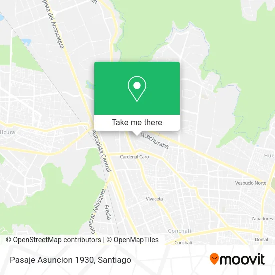 Pasaje Asuncion 1930 map