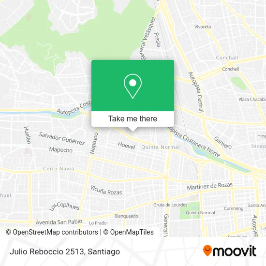 Julio Reboccio 2513 map