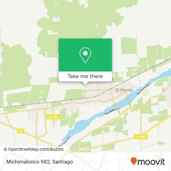 Michimalonco 982 map