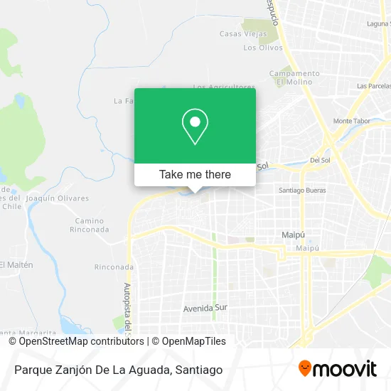 Parque Zanjón De La Aguada map