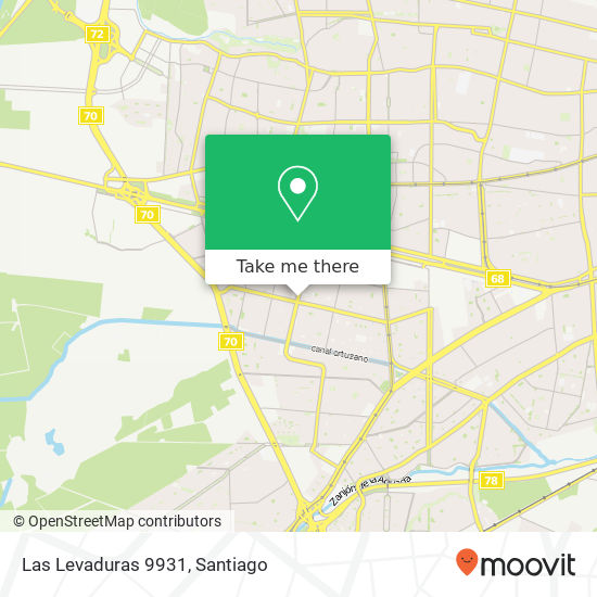 Las Levaduras 9931 map
