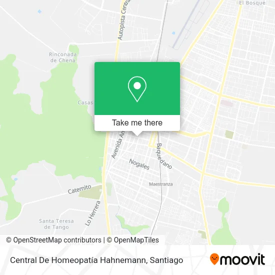Central De Homeopatía Hahnemann map