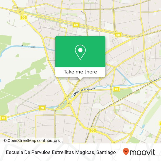 Mapa de Escuela De Parvulos Estrellitas Magicas