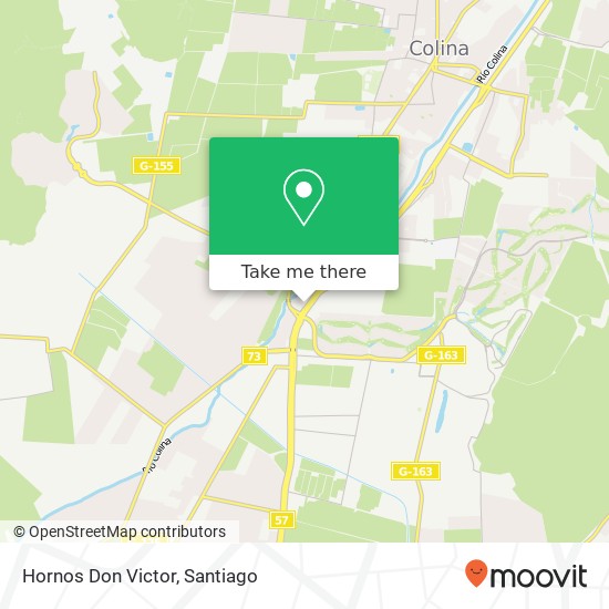 Hornos Don Victor map