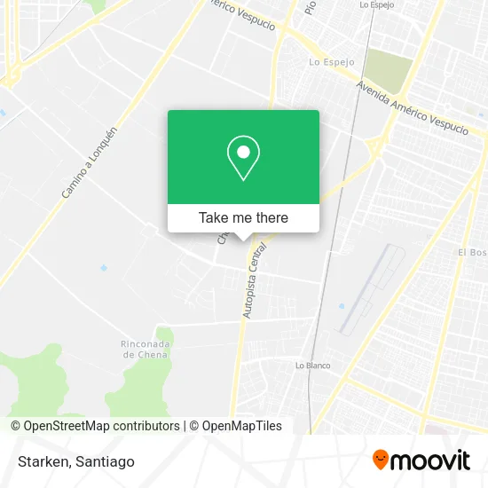 Starken map