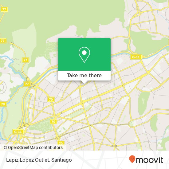 Lapiz Lopez Outlet map