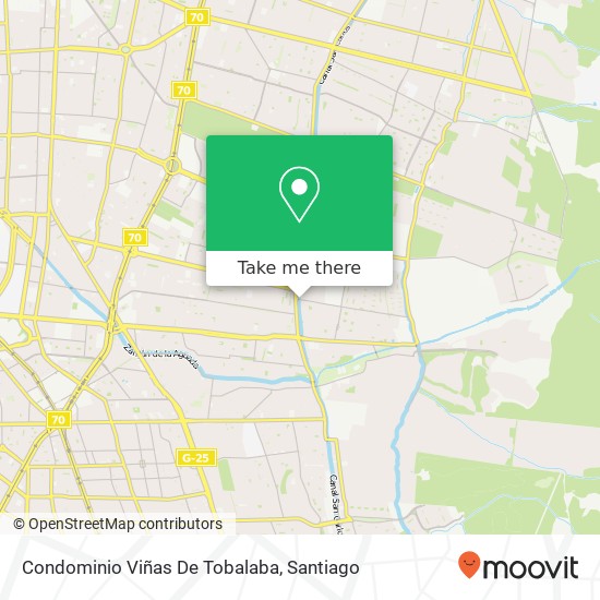 Mapa de Condominio Viñas De Tobalaba