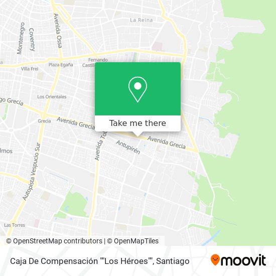 Caja De Compensación ""Los Héroes"" map