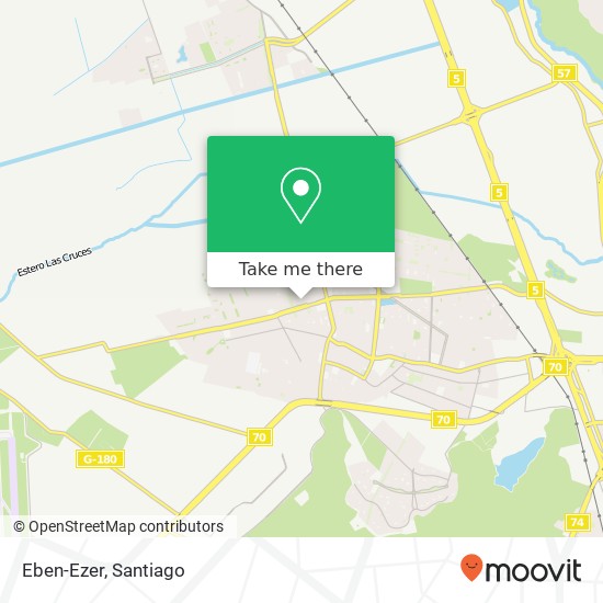 Eben-Ezer map