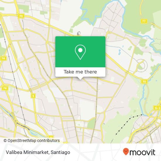 Valibea Minimarket map