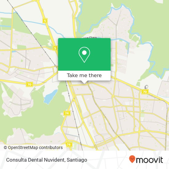 Consulta Dental Nuvident map