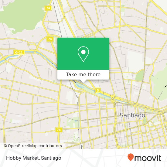 Hobby Market map