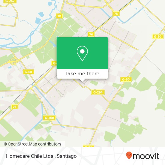 Homecare Chile Ltda. map