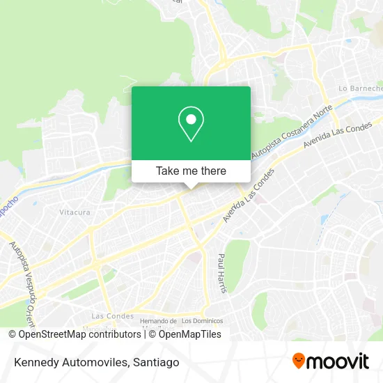 Kennedy Automoviles map
