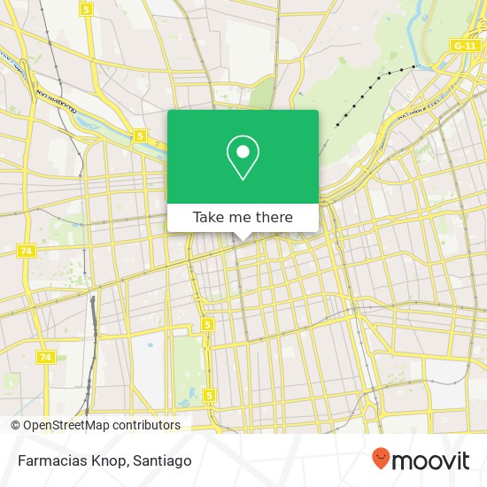 Farmacias Knop map