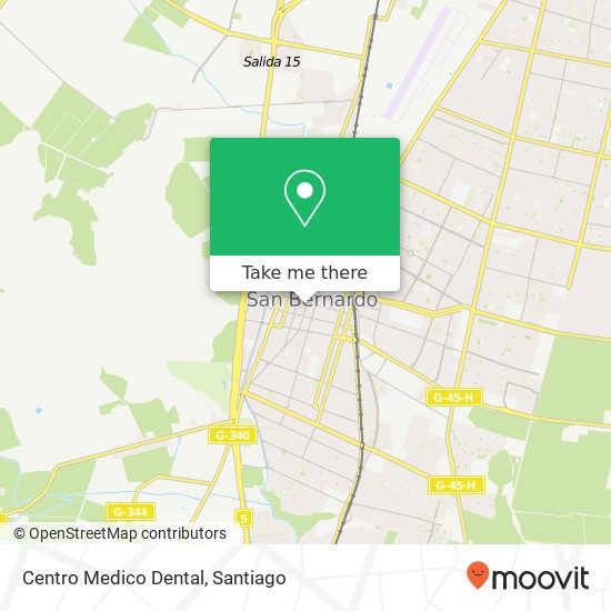 Mapa de Centro Medico Dental