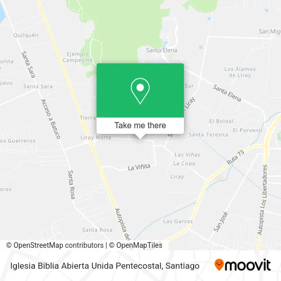 Iglesia Biblia Abierta Unida Pentecostal map