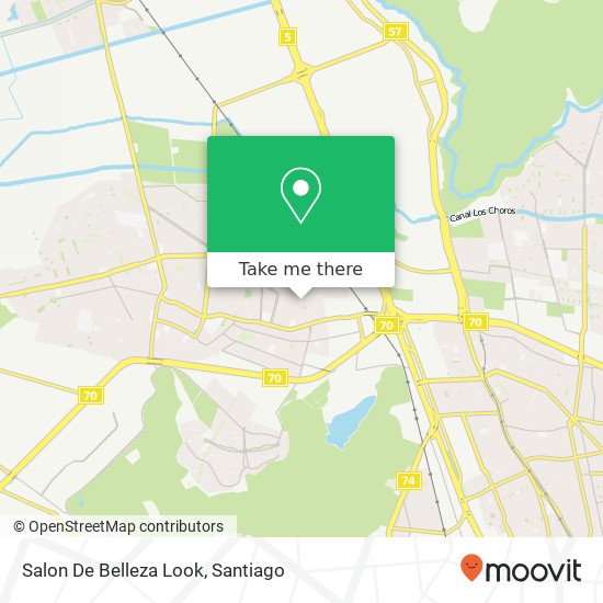 Salon De Belleza Look map