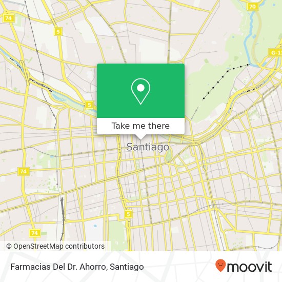 Farmacias Del Dr. Ahorro map