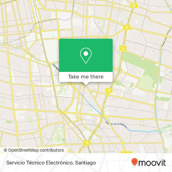 Servicio Técnico Electrónico map