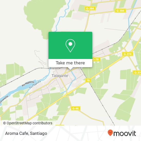 Aroma Cafe map