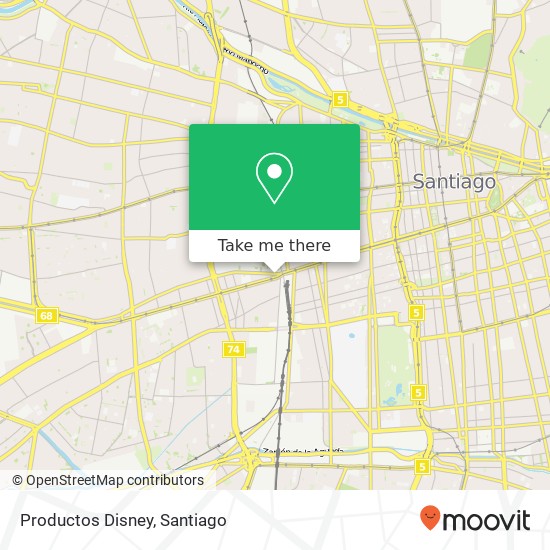 Productos Disney map