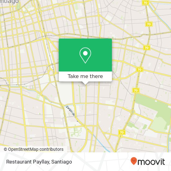 Restaurant Payllay map