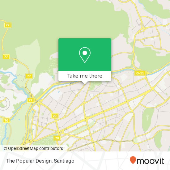 The Popular Design map