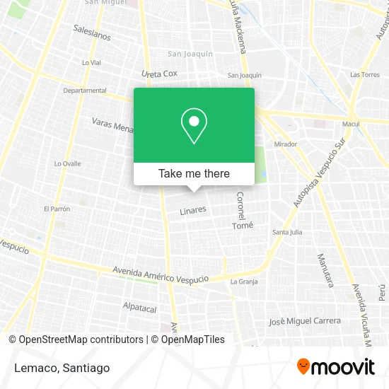 Lemaco map