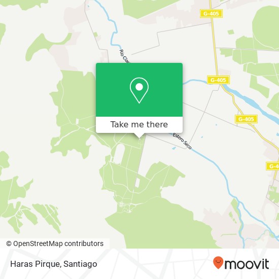 Haras Pirque map