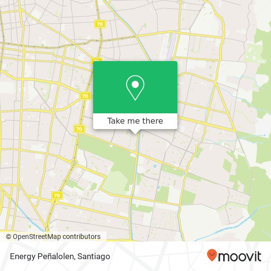 Energy Peñalolen map