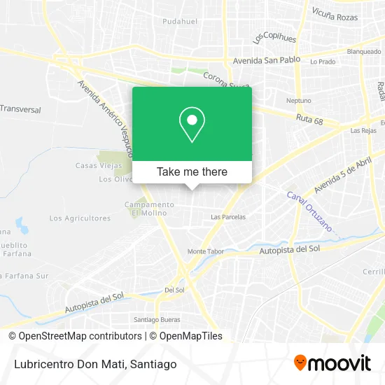 Lubricentro Don Mati map
