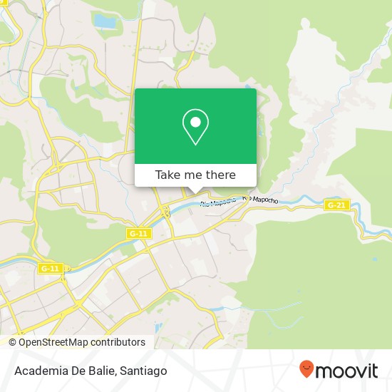 Academia De Balie map