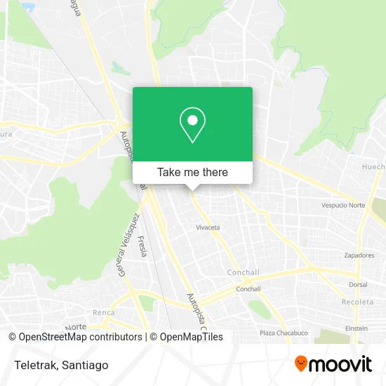 Teletrak map