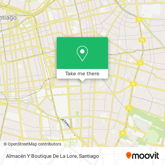 Almacén Y Boutique De La Lore map