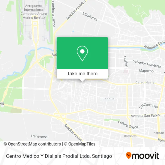 Centro Medico Y Dialisis Prodial Ltda map