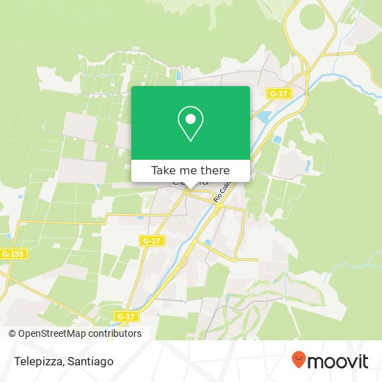 Telepizza map