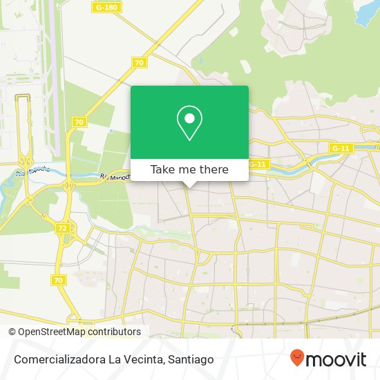 Comercializadora La Vecinta map