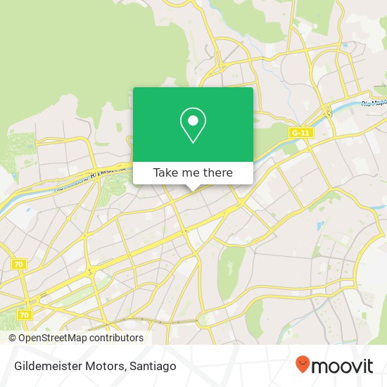 Gildemeister Motors map