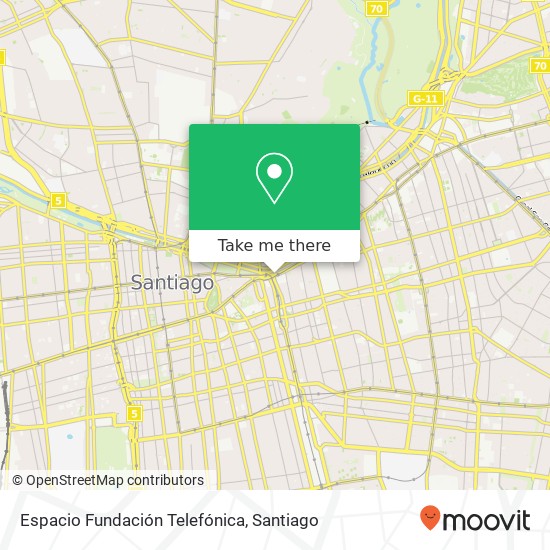 Espacio Fundación Telefónica map