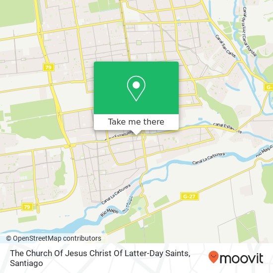 Mapa de The Church Of Jesus Christ Of Latter-Day Saints