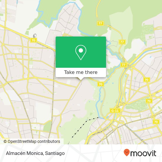 Almacén Monica map