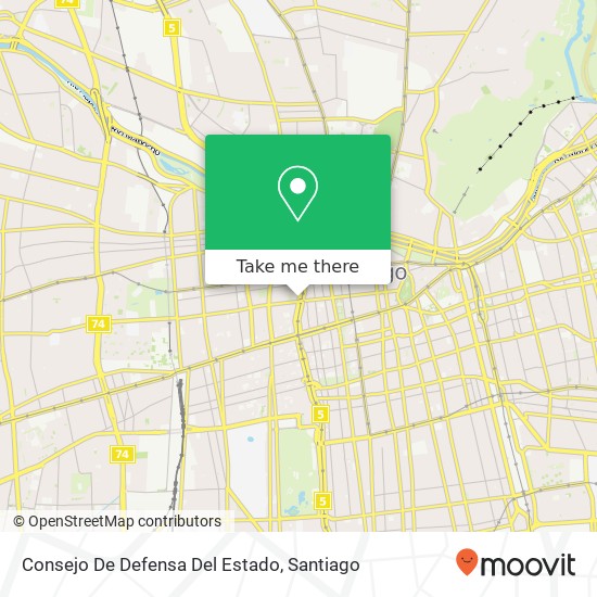 Consejo De Defensa Del Estado map