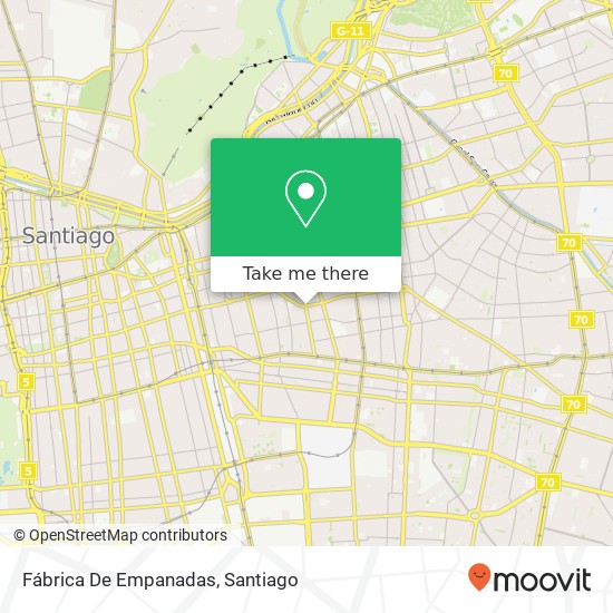 Fábrica De Empanadas map