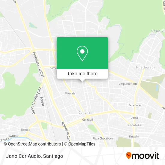 Jano Car Audio map